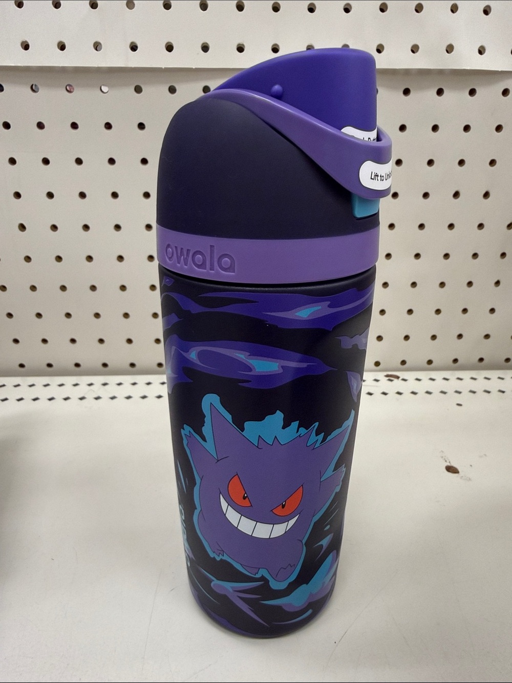 Owala x Pokemon 30th Anniversary Kids Gengar Water Bottle